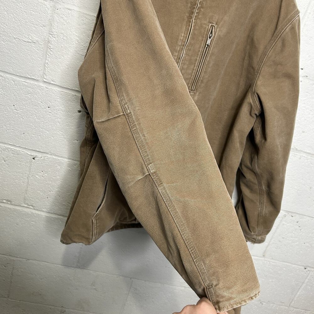 Vintage Carhartt Sherpa-Lined Muskegon “Frontier Brown” - Picture 5 of 14